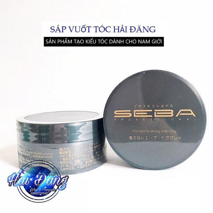 [CHÍNH HÃNG 100%] Sáp Vuốt Tóc SEBA 80g Siêu Cứng - Hàng Nhật Bản Chính Hãng